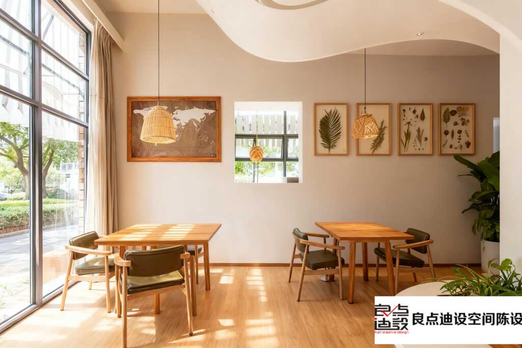 软装绝绝子!这家咖啡店的设计氛围感炸了